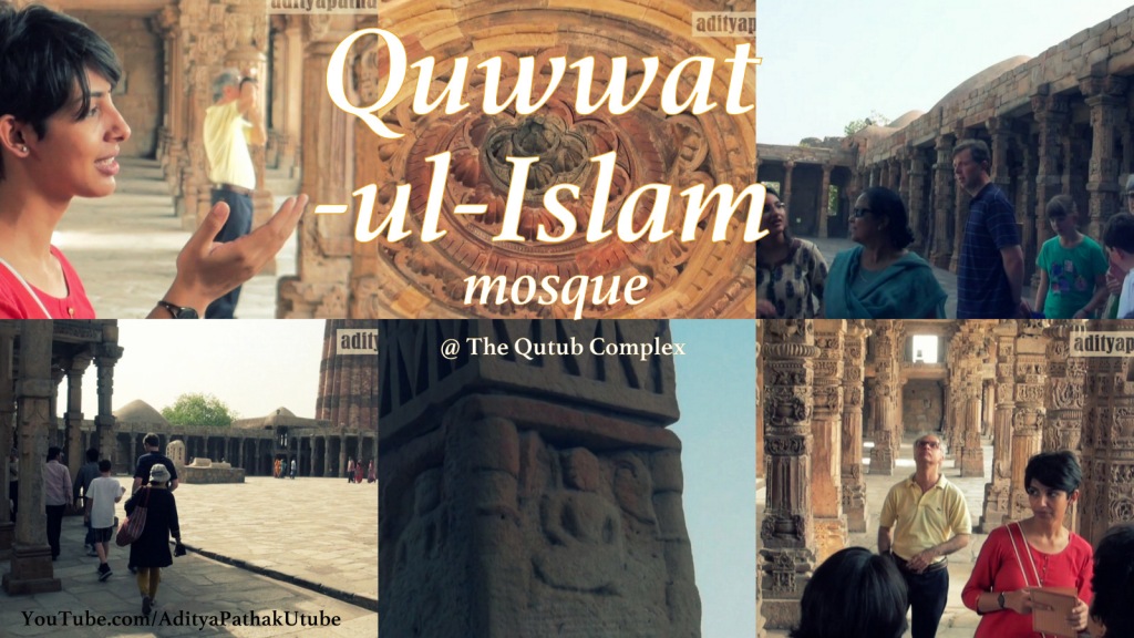 Quwwat-ul-Islam mosque @ Qutub Complex!